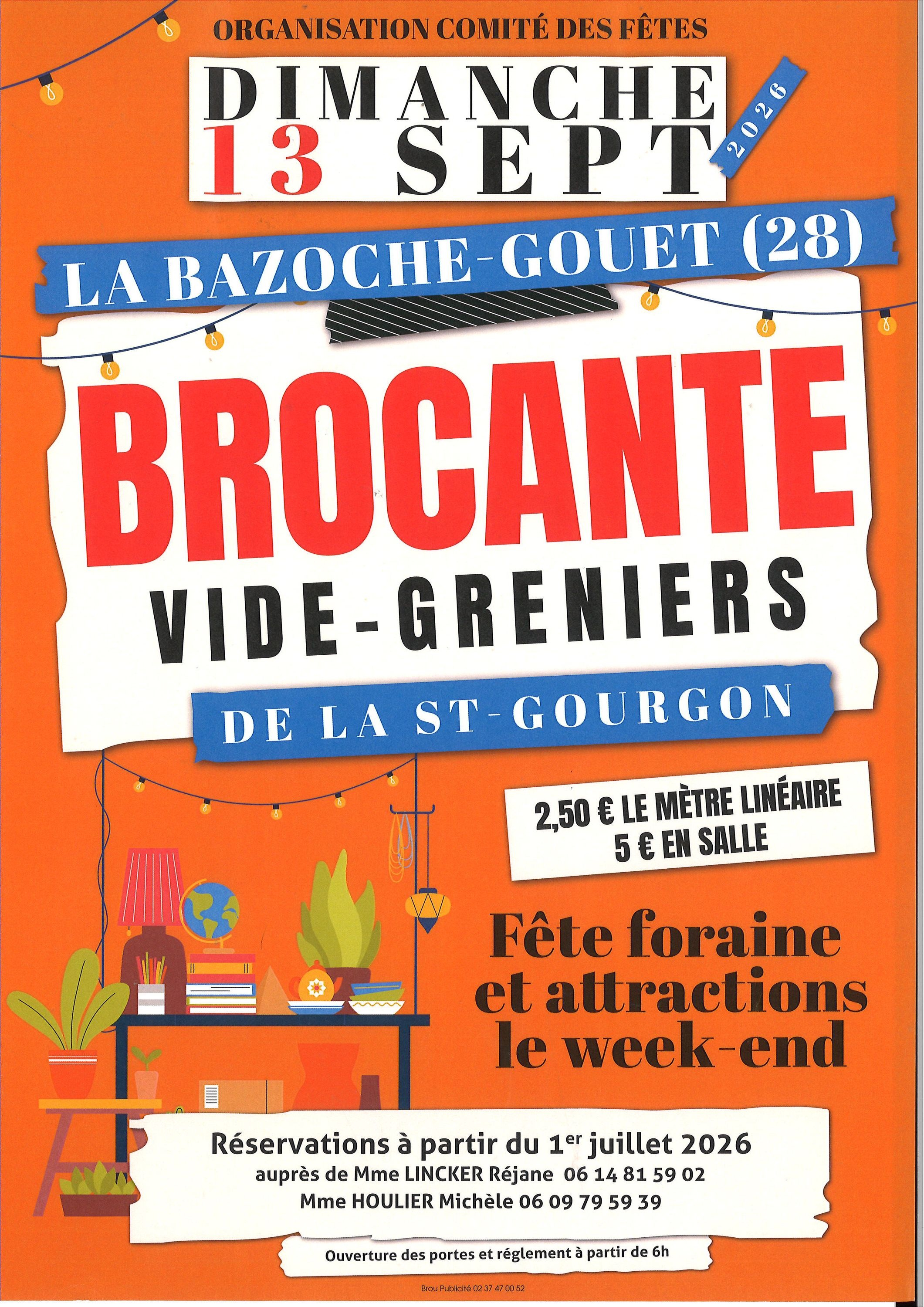 Vide-grenier de la Saint-Gourgon