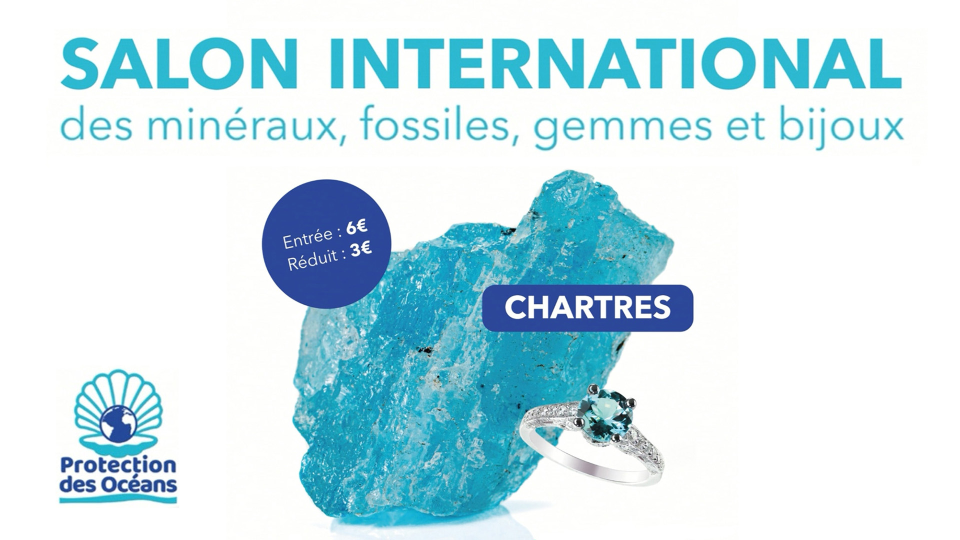 2e Salon international des Minéraux, Fossiles, Gemmes et Bijoux à Chartres