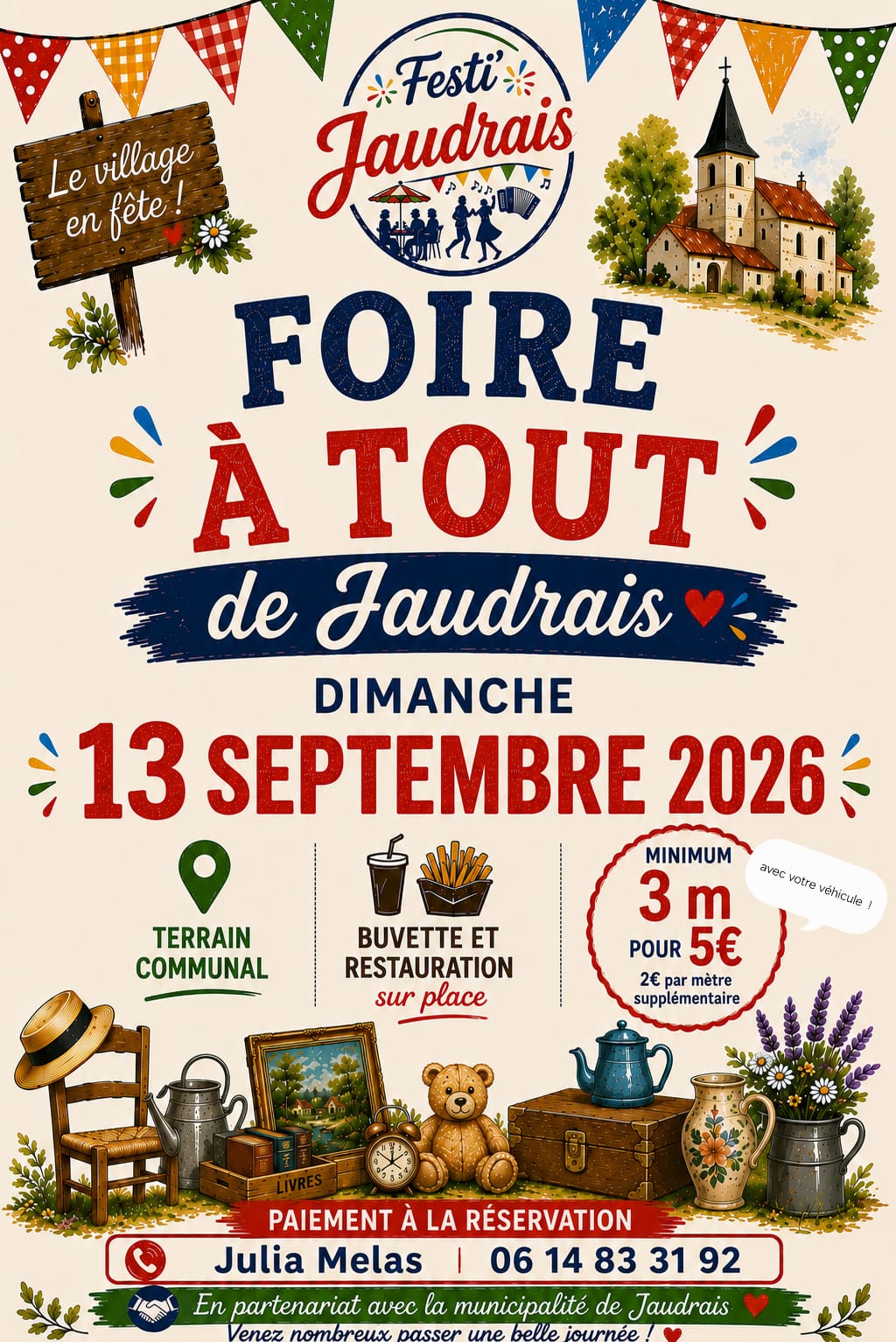 Foire à Tout - Jaudrais
