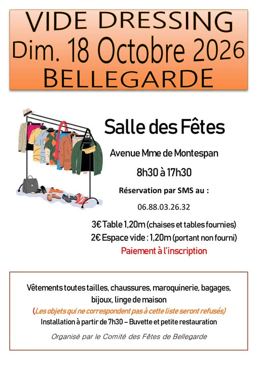 Vide-dressing