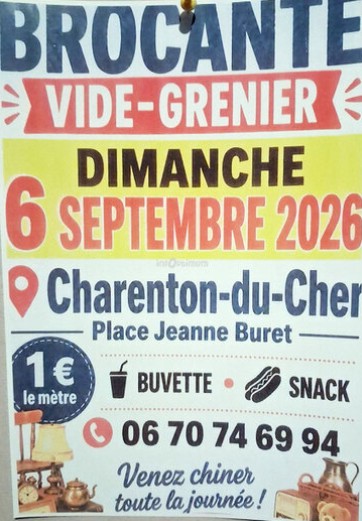 Brocante - vide-grenier Charenton