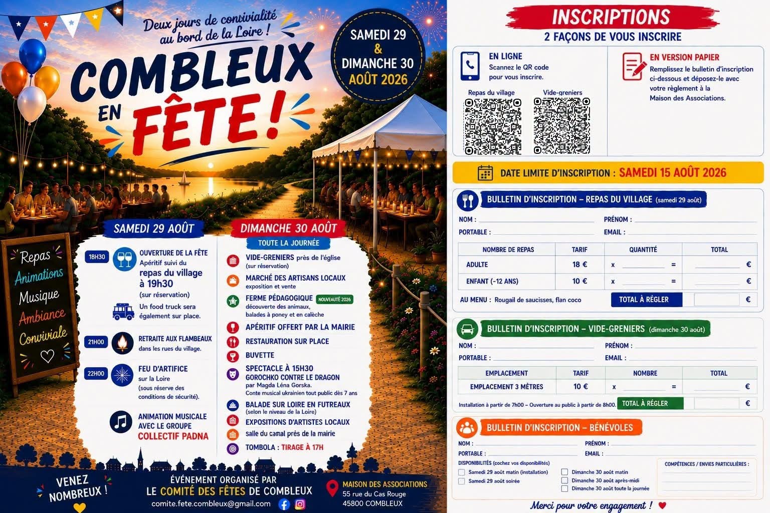 Combleux en fête