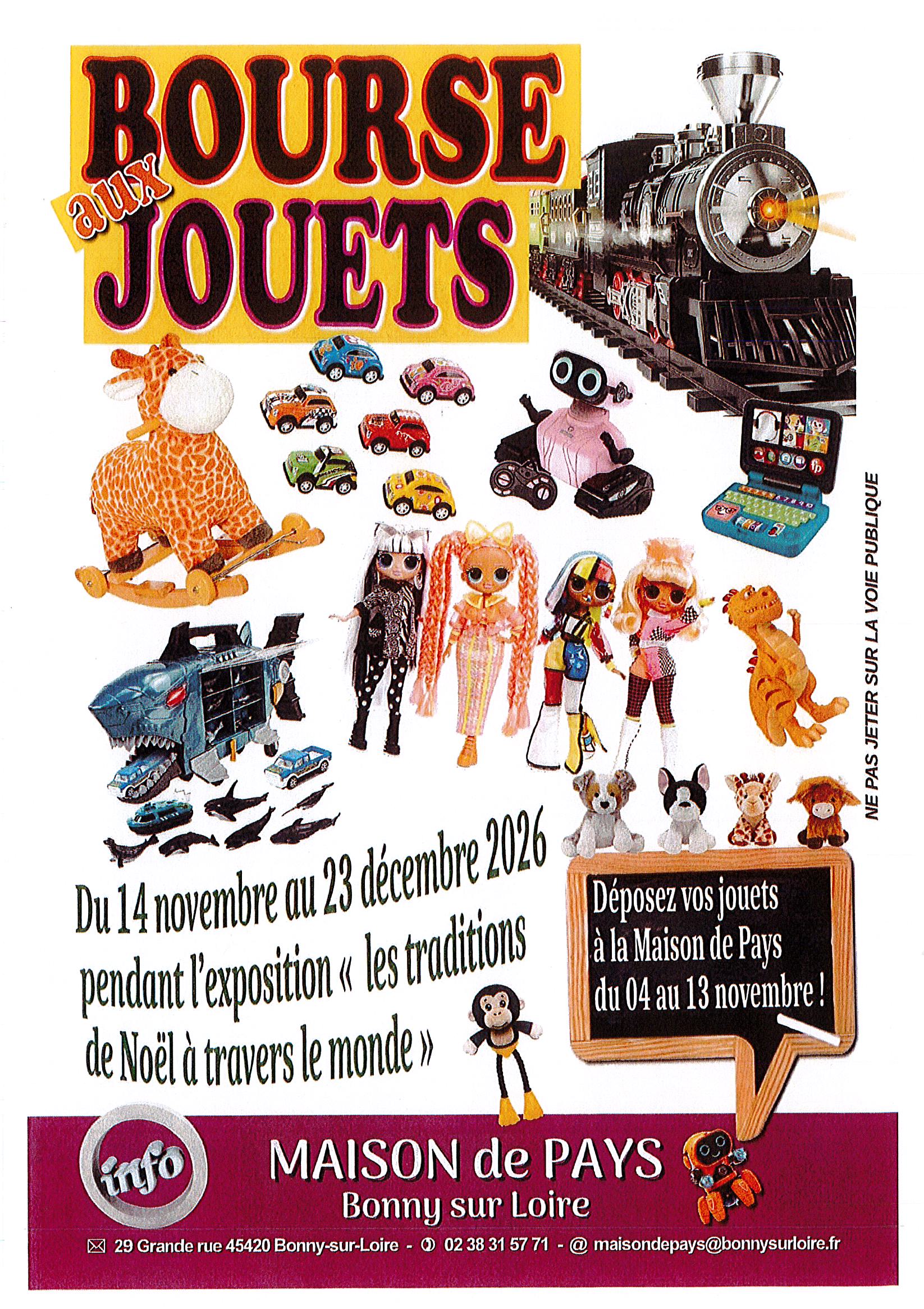 Bourse aux jouets