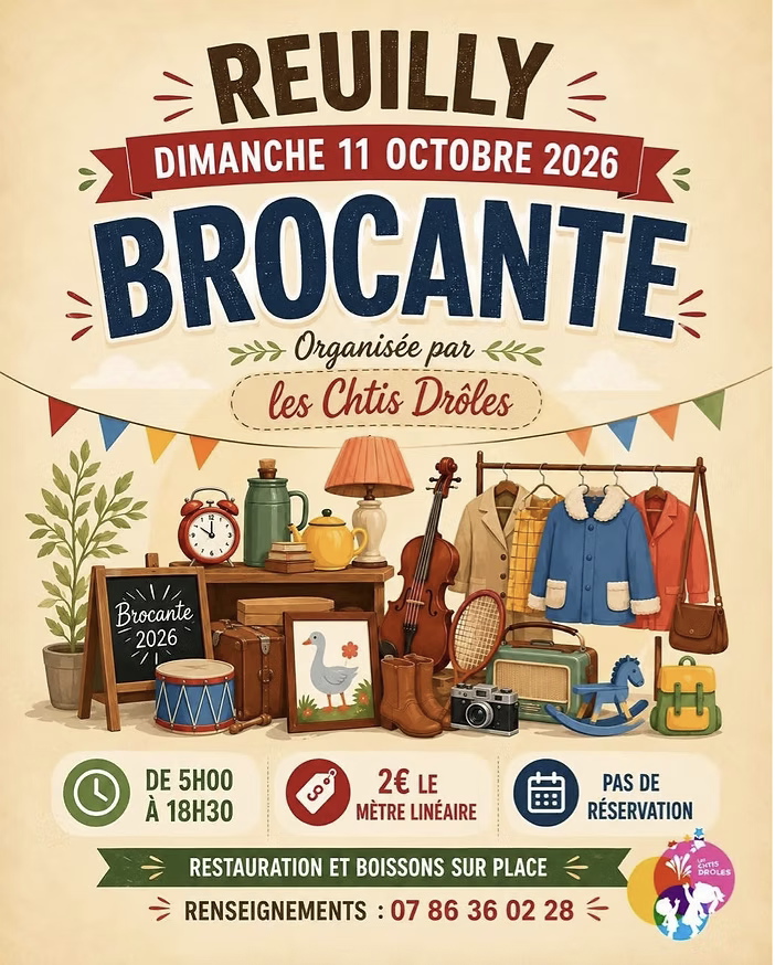 Brocante des Chtis Drôles