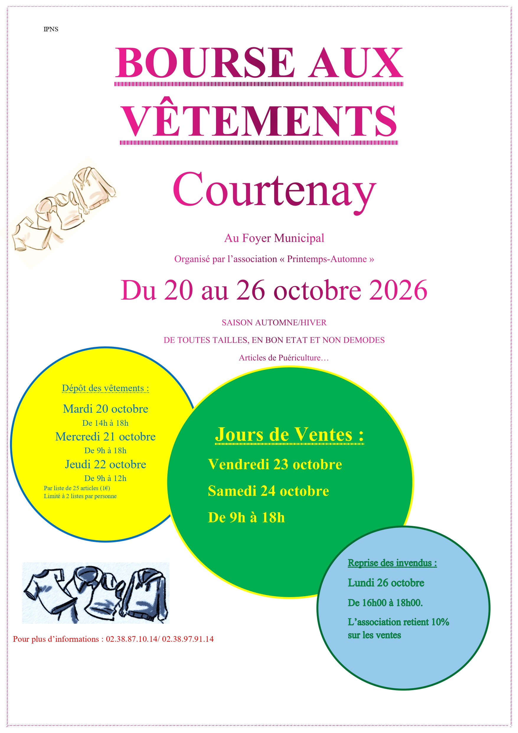Bourse aux vêtements