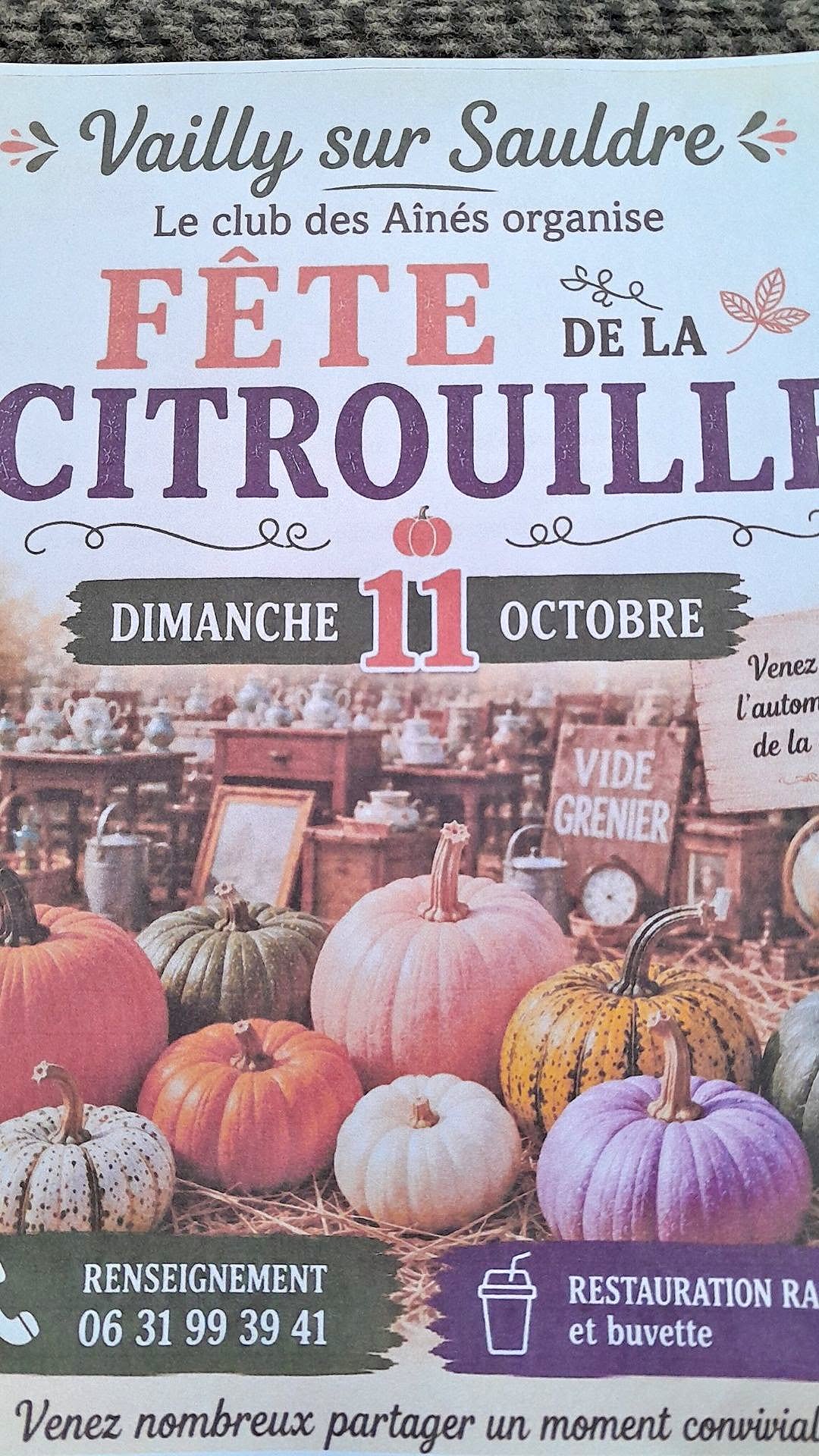 Fête à la citrouille et vide-grenier