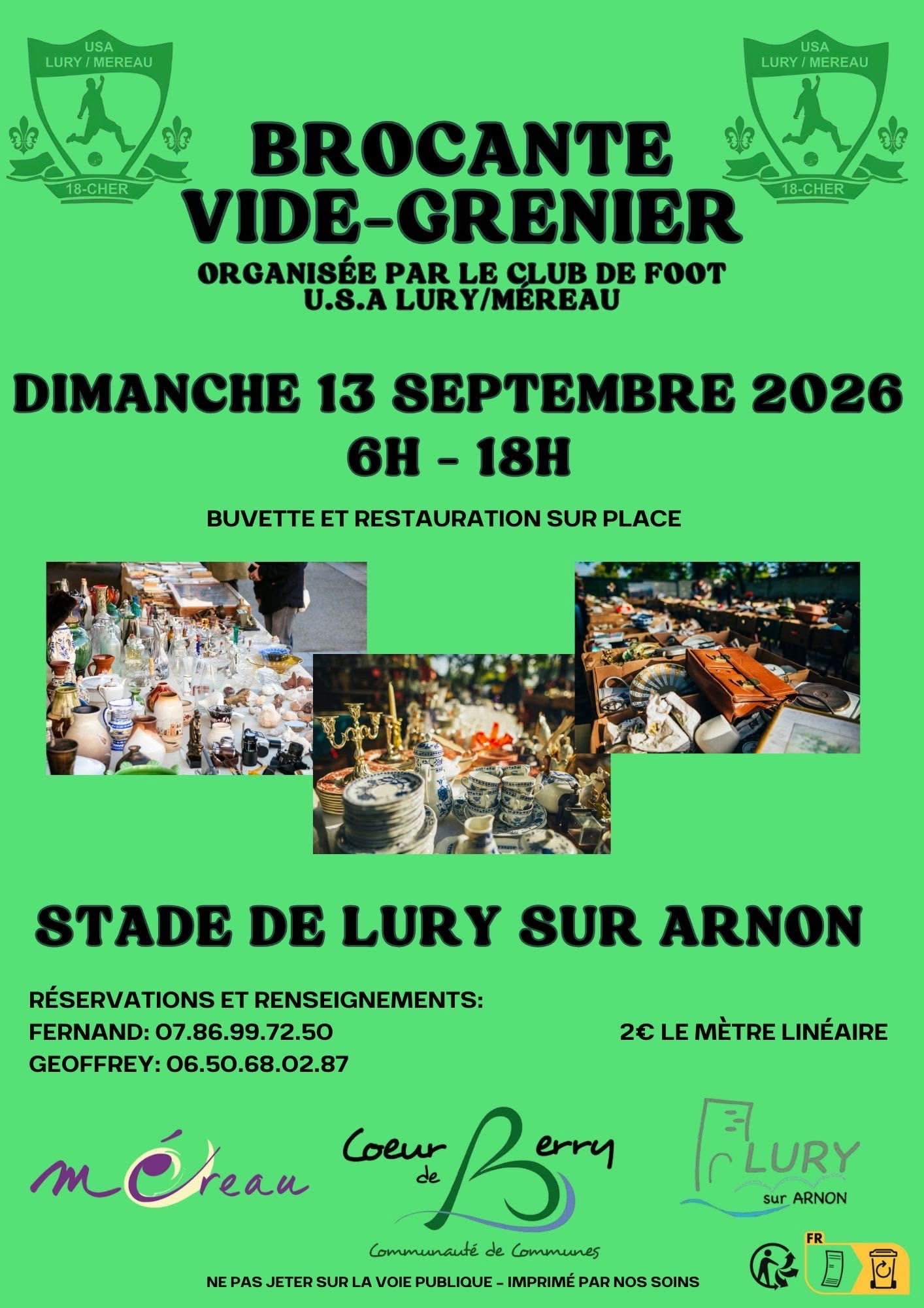 Brocante vide grenier