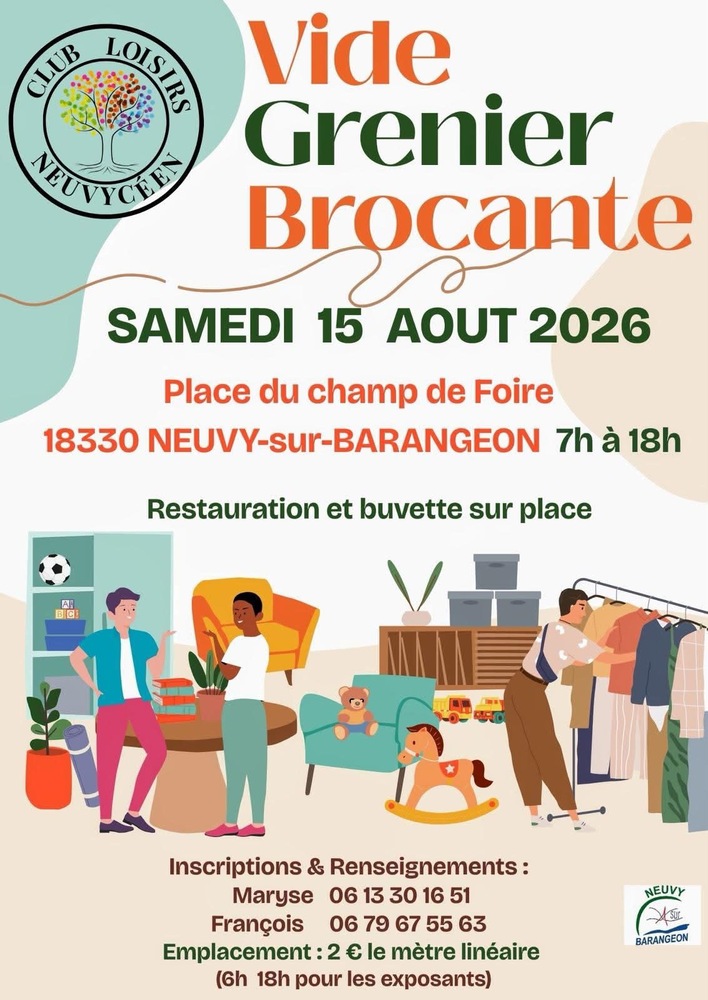 Vide grenier, Brocante