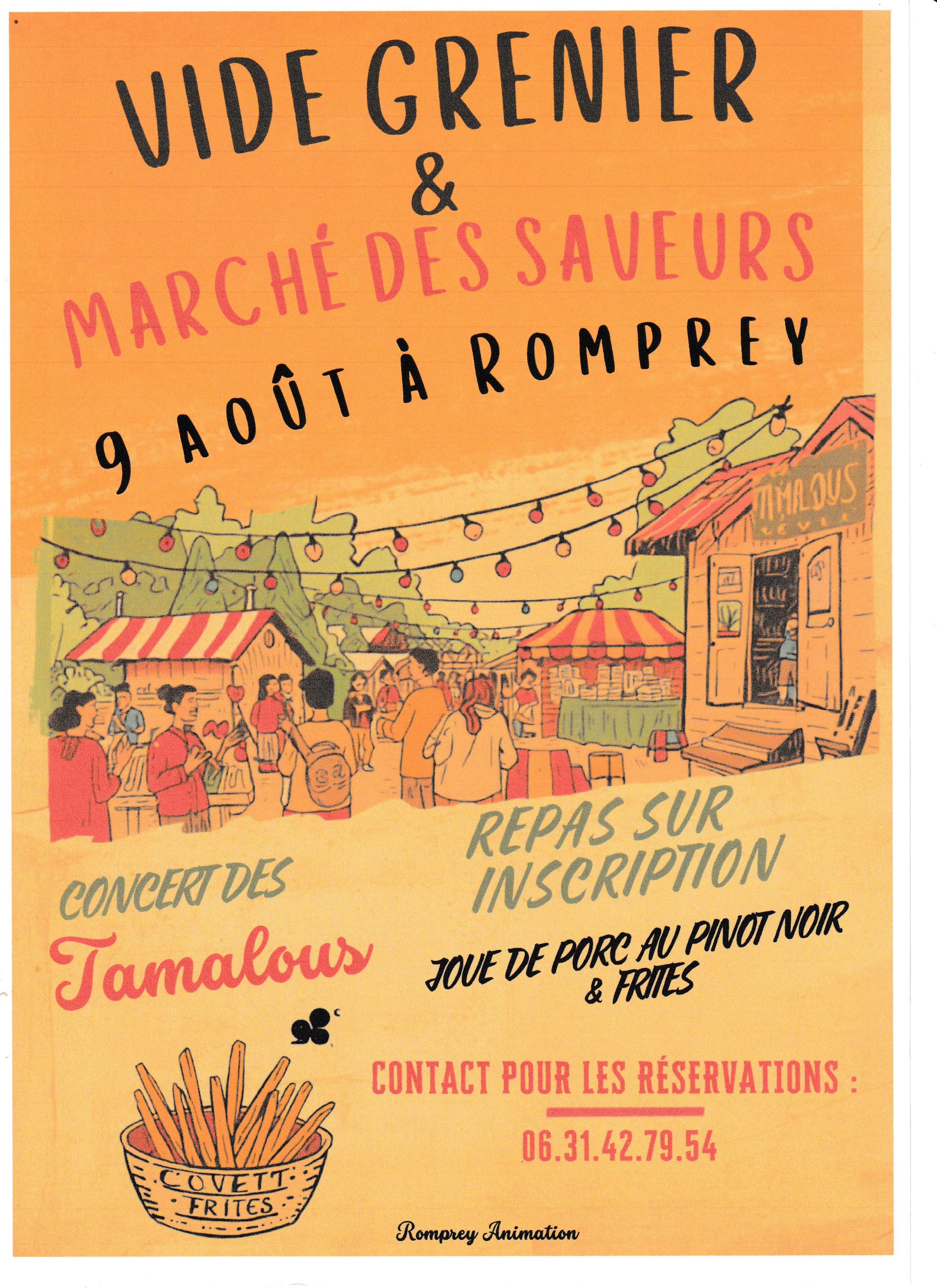 Marché des saveurs et des plantes