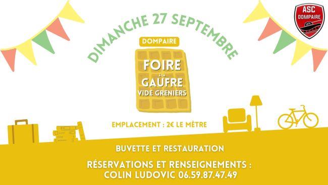 Foire à la gaufre et vide grenier