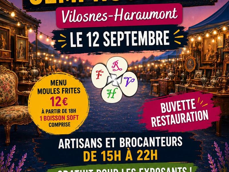 Brocante semi-nocturne