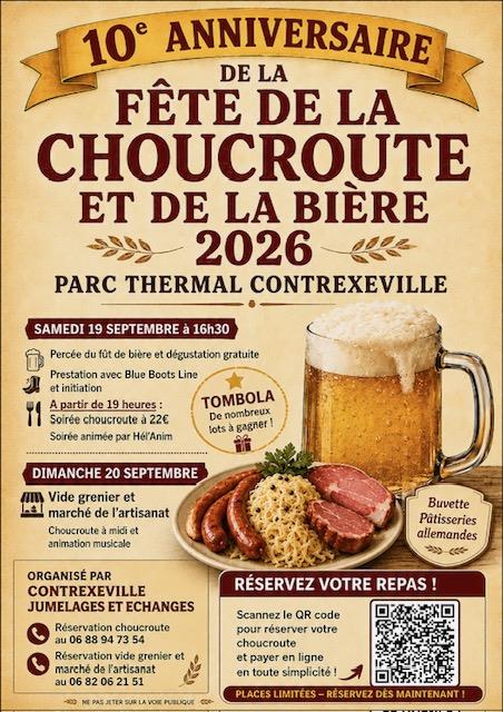 Fête de la Choucroute & de la Bière, Vide-Grenier et Marché de l'artisanat