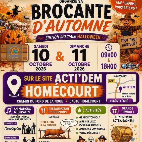 Brocante d'automne