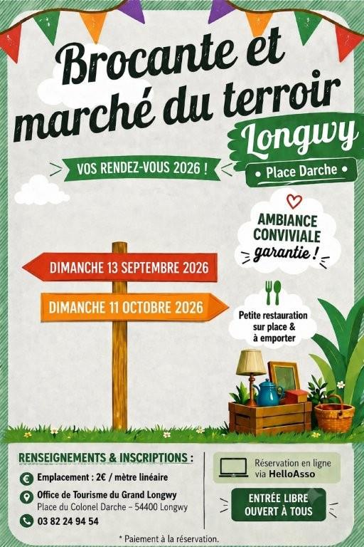 Brocante et marché du terroir