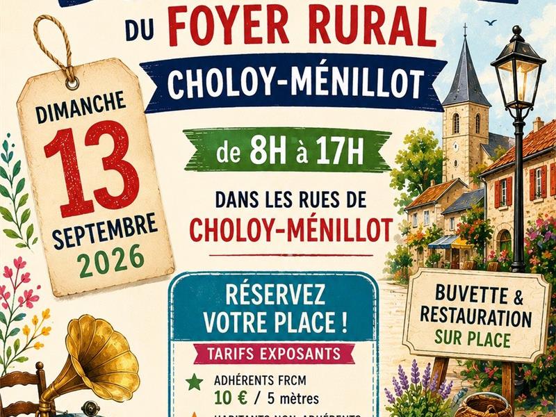 Brocante de Choloy-Ménillot