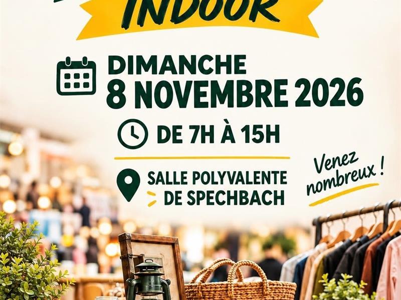 Marché aux puces indoor à Spechbach