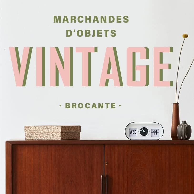 Marchandes d'objets vintage 